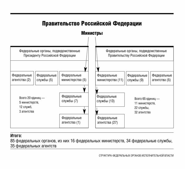 Правительство подведомственные организации